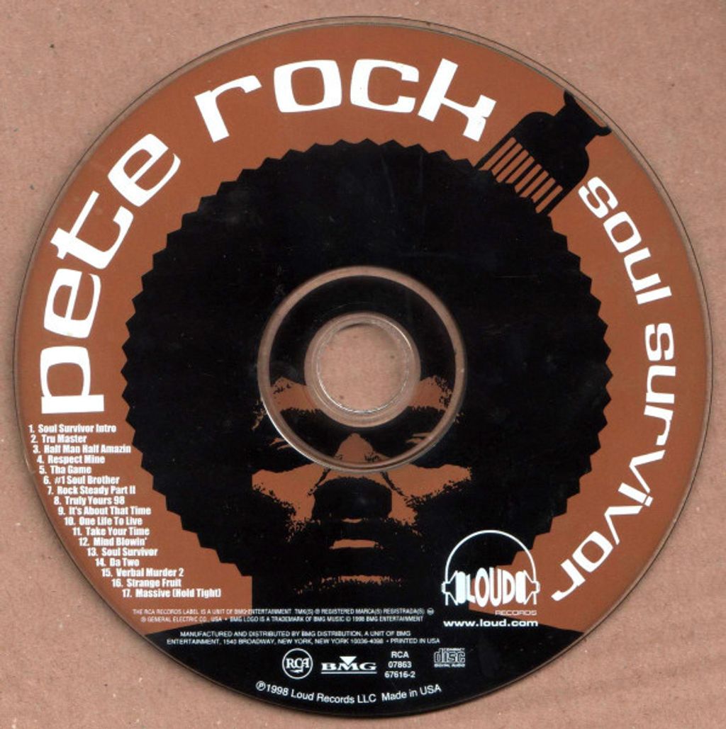 Used) PETE ROCK Soul Survivor CD Hip Hop – Rock At Large