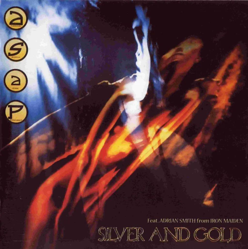 A.S.A.P. Silver And Gold CD feat. Adrian Smith IRON MAIDEN