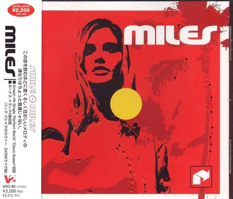 MILES Miles CD (Japan press with OBI) Indie Pop, Alternative Rock, Indie Rock1