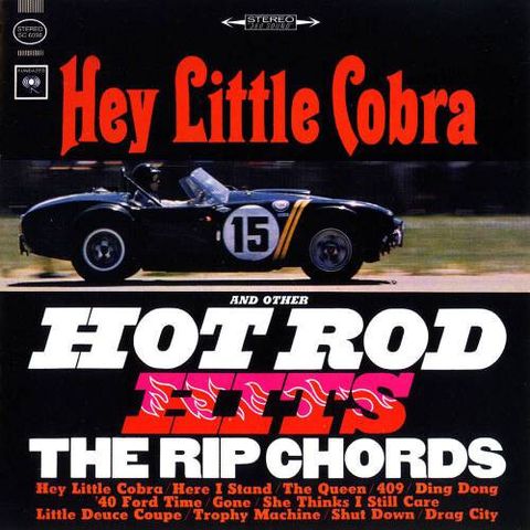 THE RIP CHORDS Hey Little Cobra CD Surf, Rock & Roll1