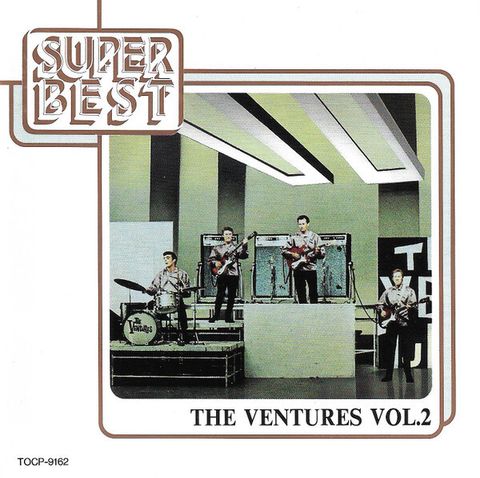 THE VENTURES Super Best Vol.2 CD (Japan press no OBI) 1