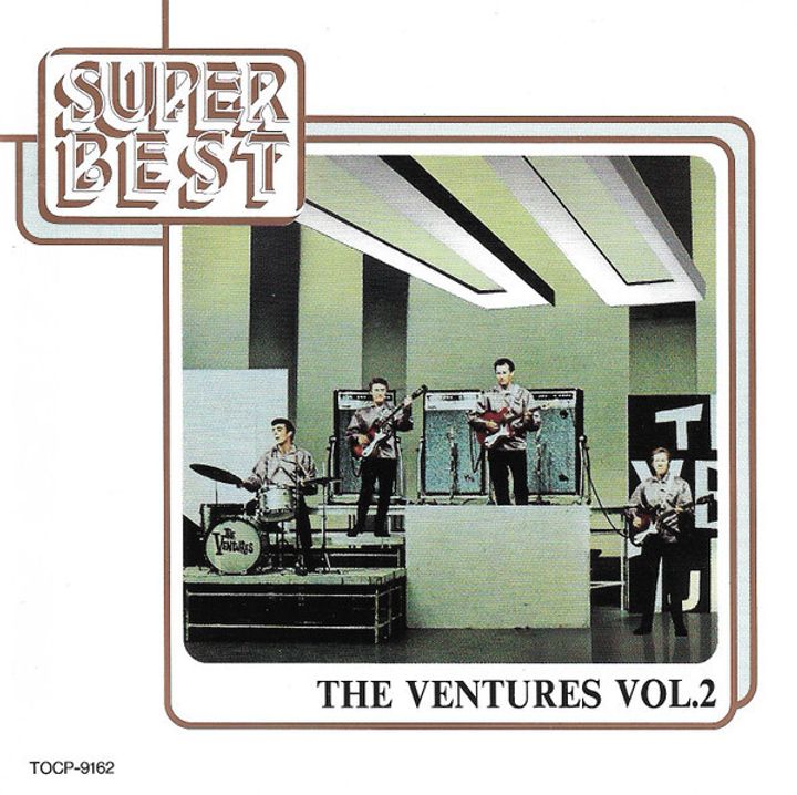 THE VENTURES Super Best Vol.2 CD (Japan press no OBI) 1