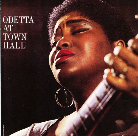 ODETTA At Town Hall CD (Japan press no OBI) Country Blues, Spirituals, Folk