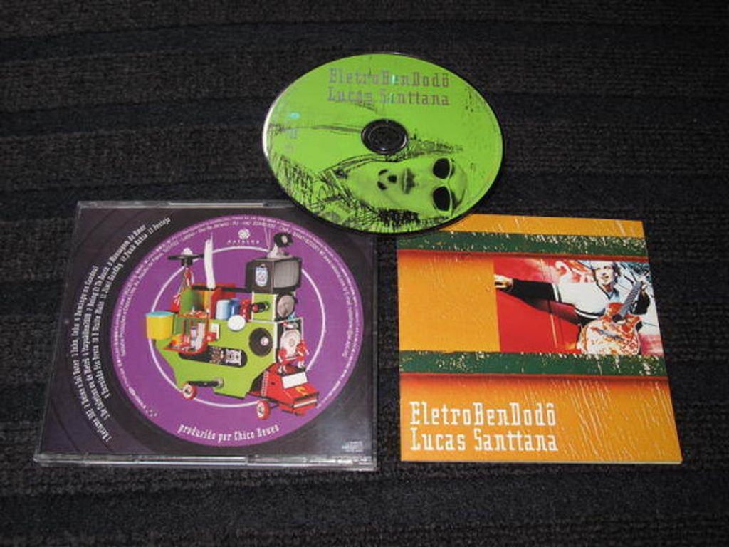 LUCAS SANTTANA Eletro Ben Dodô CD (Japan press no OBI) Electronic, Rock, MPB