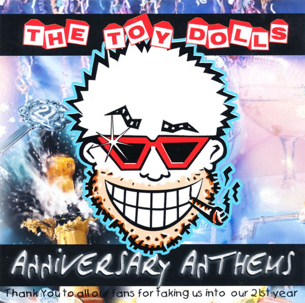 THE TOY DOLLS Anniversary Anthems CD (Japan press no OBI) Punk