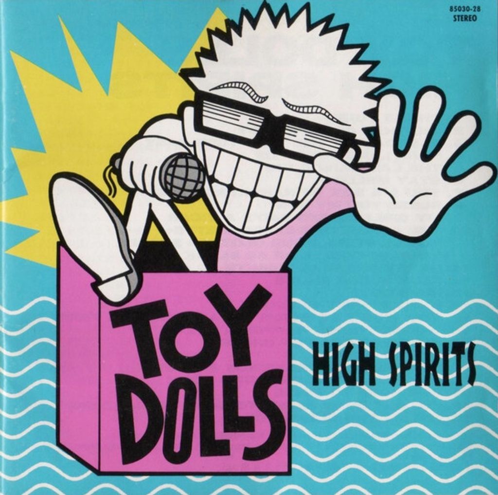 THE TOY DOLLS High Spirits CD (Japan press no OBI) Punk