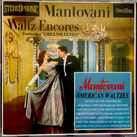 MANTOVANI Waltz Encores & American Waltzes CD Easy Listening, Light Music1