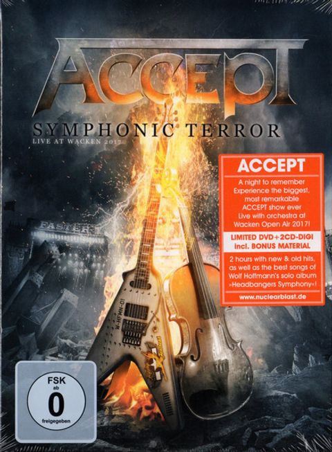 ACCEPT Symphonic Terror (Live At Wacken 2017) 2CD + DVD1