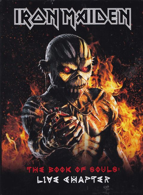 IRON MAIDEN The Book Of Souls Live Chapter 2CD Deluxe Edition Digibook in a cardboard slipcase1