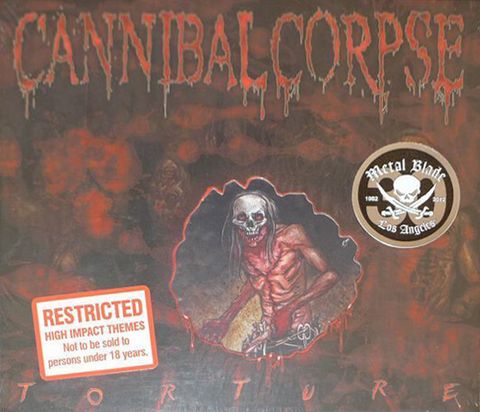 CANNIBAL CORPSE Torture CD Digipak with O-card Die Cut1