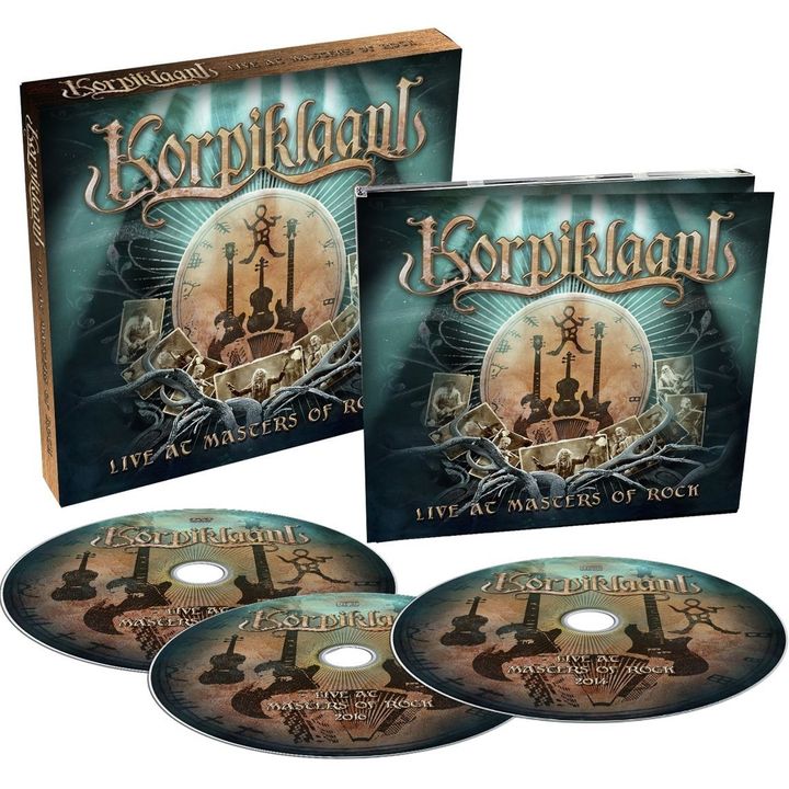 KORPIKLAANI Live At Masters Of Rock 2CD + DVD3