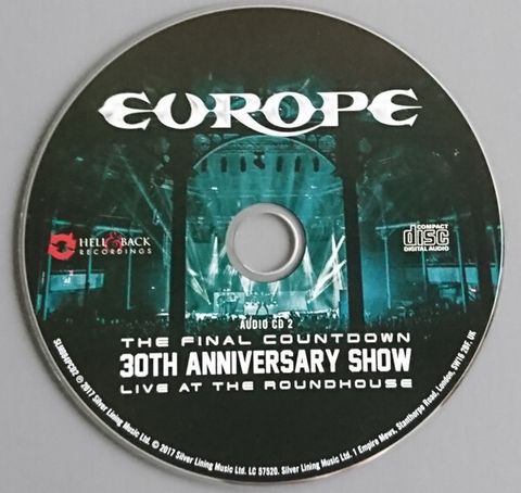 EUROPE The Final Countdown 30th Anniversary Show - Live At
