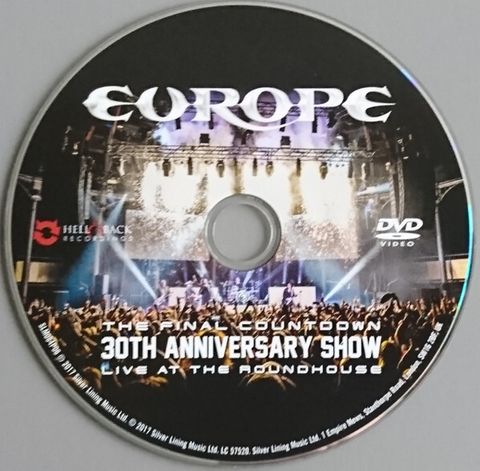 EUROPE The Final Countdown 30th Anniversary Show - Live At The