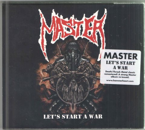 MASTER Let's Start A War CD Reissue, Remastered, Slipcase1