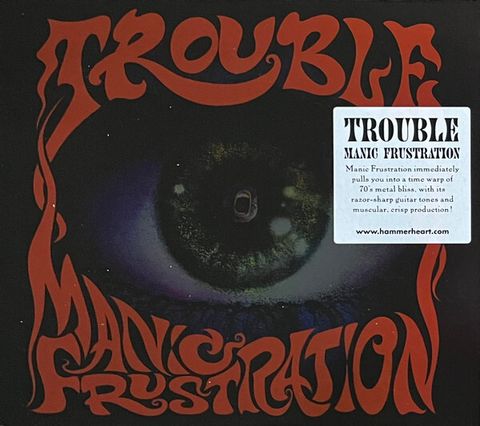 TROUBLE Manic Frustration CD 2020 Reissue, Remastered, Stereo, O-Card1