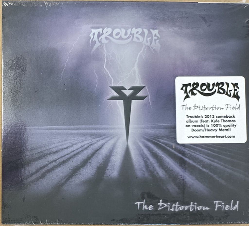 TROUBLE The Distortion Field CD 2022 Reissue, Remastered, Stereo, O-Card1
