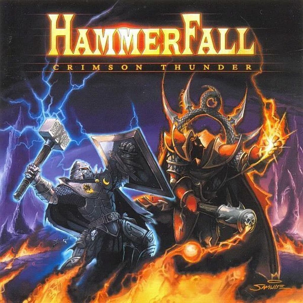 (Used) HAMMERFALL Crimson Thunder CD.jpg