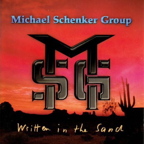 MICHAEL SCHENKER GROUP Written In The Sand (Japan press no OBI) CD MSG1