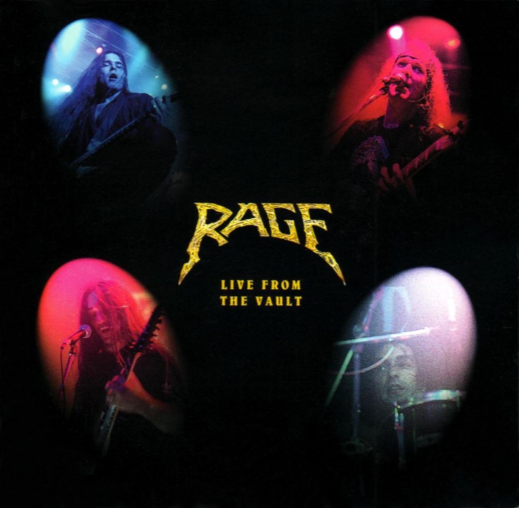 RAGE Live From The Vault CD (Japan press with OBI) ep1