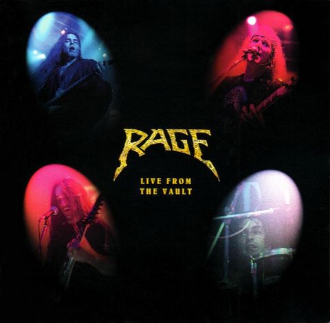 RAGE Live From The Vault CD (Japan press with OBI) ep1