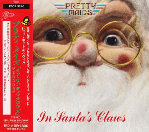 PRETTY MAIDS In Santa's Claws (5 Track Christmas EP) CD (Japan press with OBI)1
