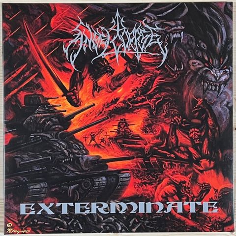 ANGELCORPSE  Exterminate (Limited Edition, Reissue, Gatefold Red Marble) LP
