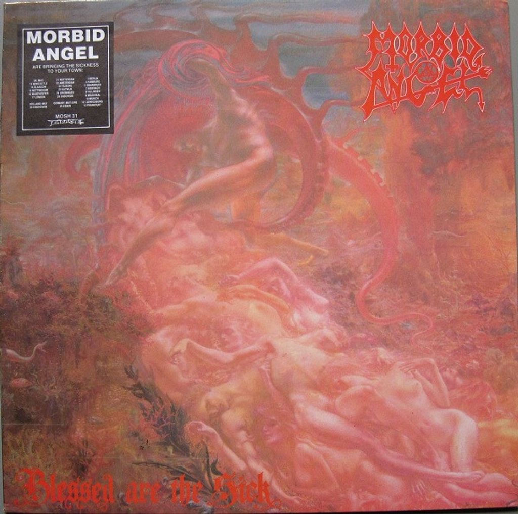 MORBID ANGEL Blessed Are The Sick LP (1991 UK pressing)1