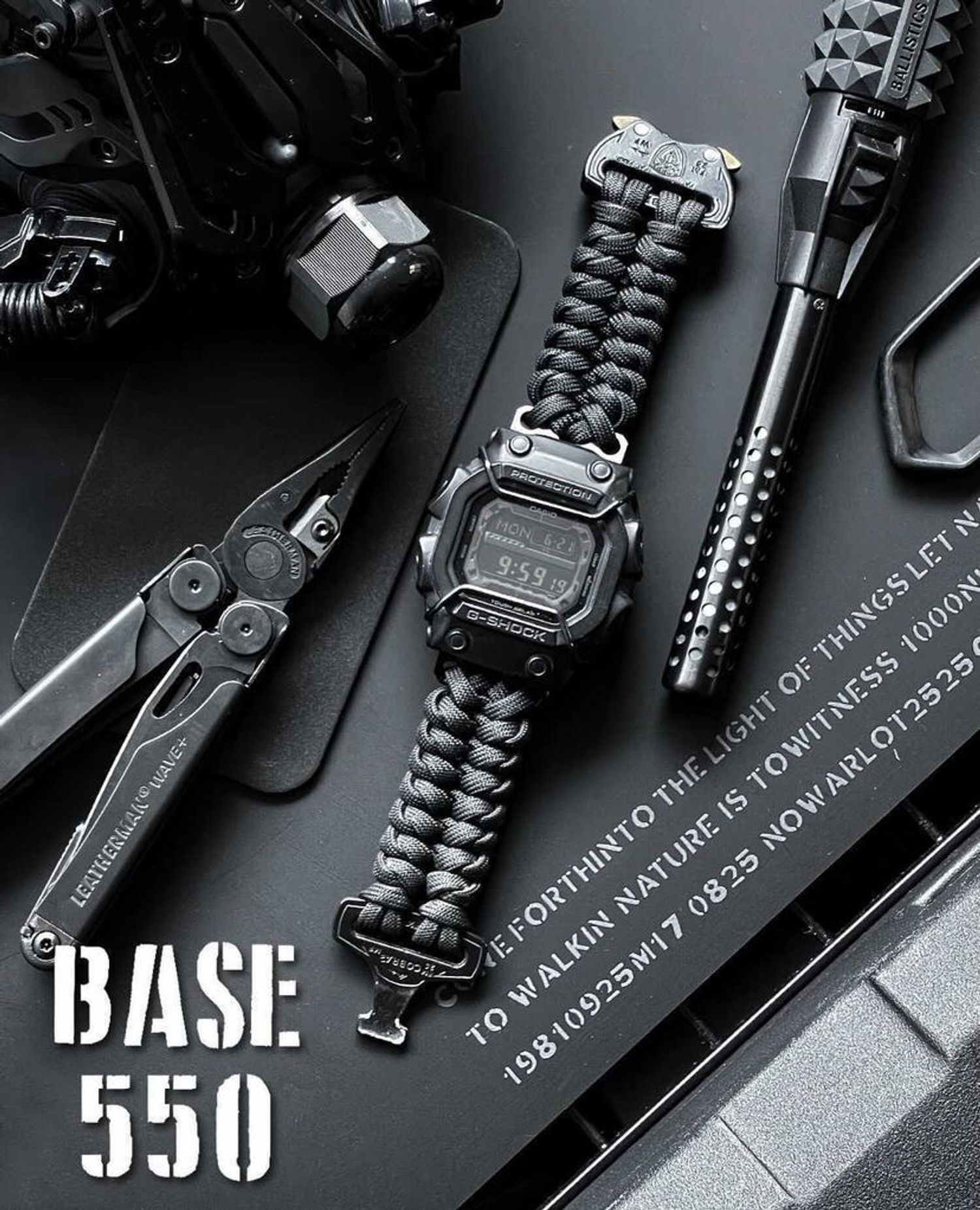 base 550 g shock