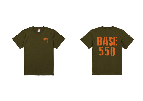 BASE 550 Tshirt上架_BASE 550-Dark Olive Green