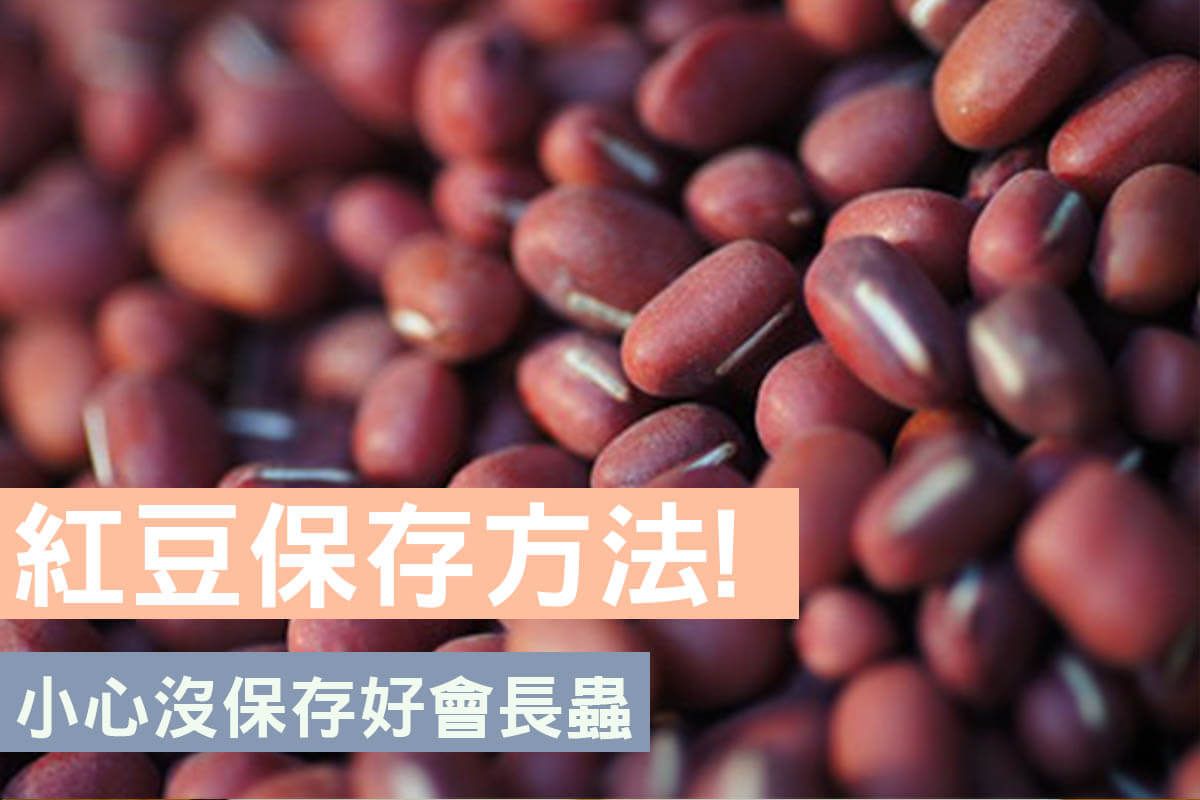 紅豆保存方法?該如何保存才不會長蟲呢?