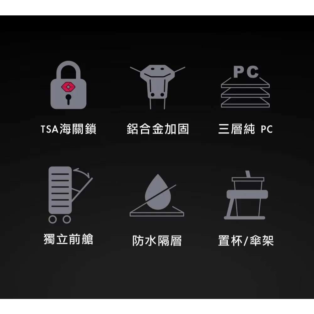 TreasHunter - Tripology 俐落快取行李箱(20/22/26吋) – Takaya