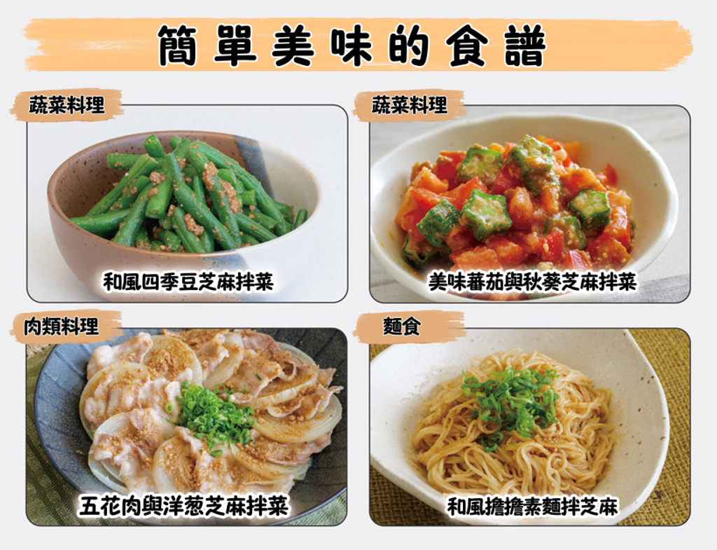 簡單美味的食譜