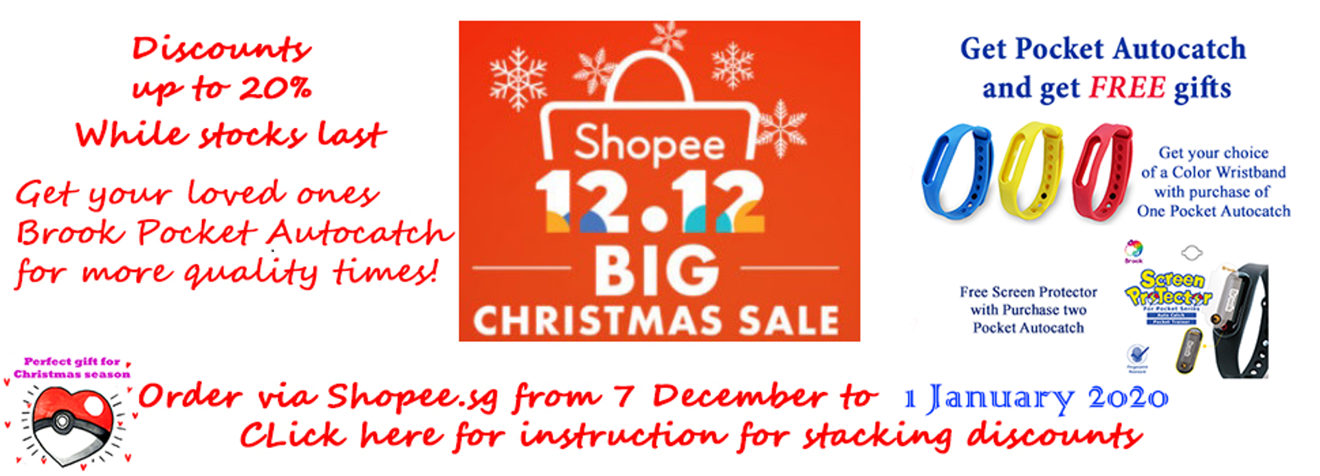 Dericam Singapore AP - Chrismas 12.12 and Boxing Sales