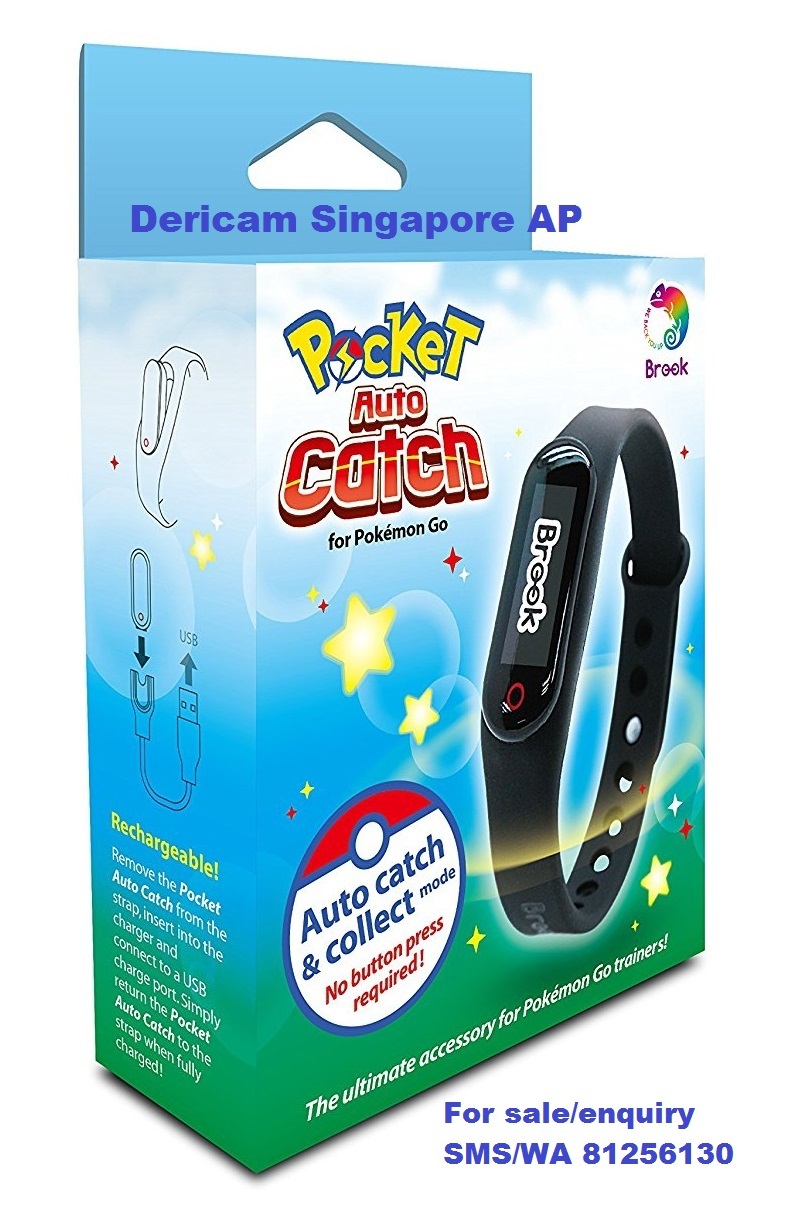 Brook Pocket Auto Catch - Auto Catch Compatible for Pokemon Go Plus, Catching Pokemon and Collecting Items Just Got Easy, (FOR Android Version)