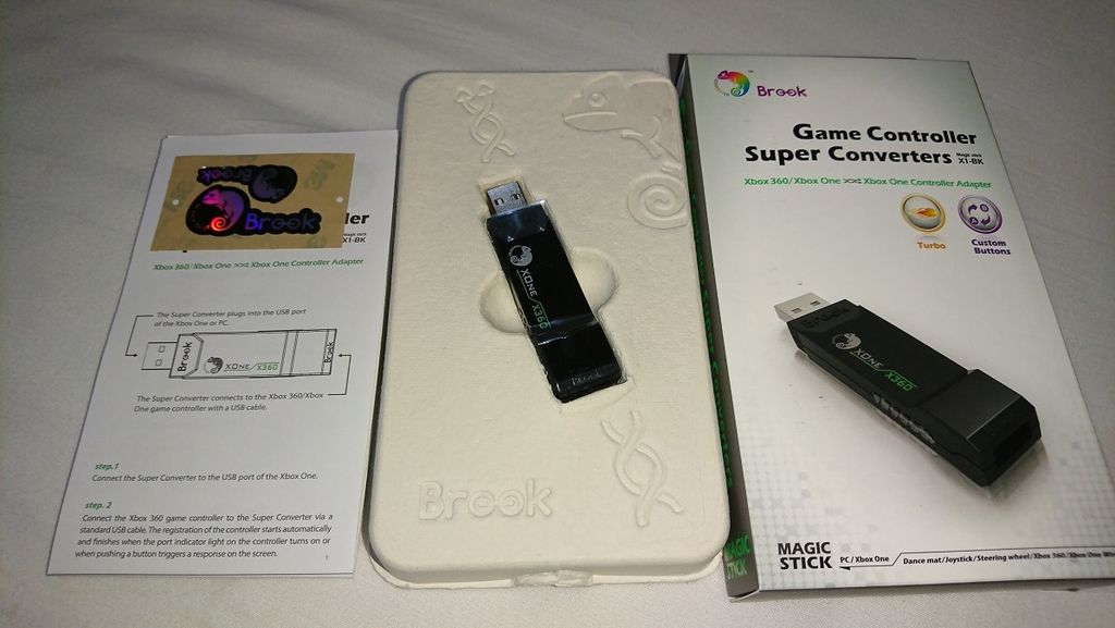 Brook Design - X1-BK Game Controller Super Converters Xbox 360 to Xbox One  – Dericam Singapore AP