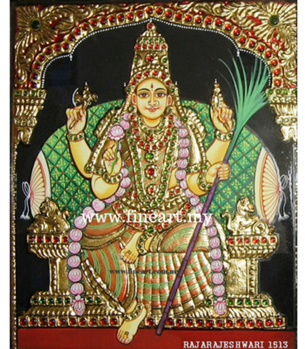 TFG1029 Rajarajeswari – Tanjore Fineart Gallery