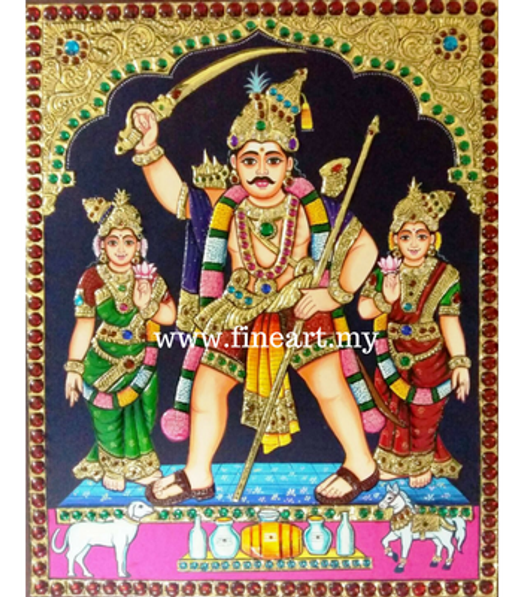 TFG1183 Maduraiveeran – Tanjore Fineart Gallery