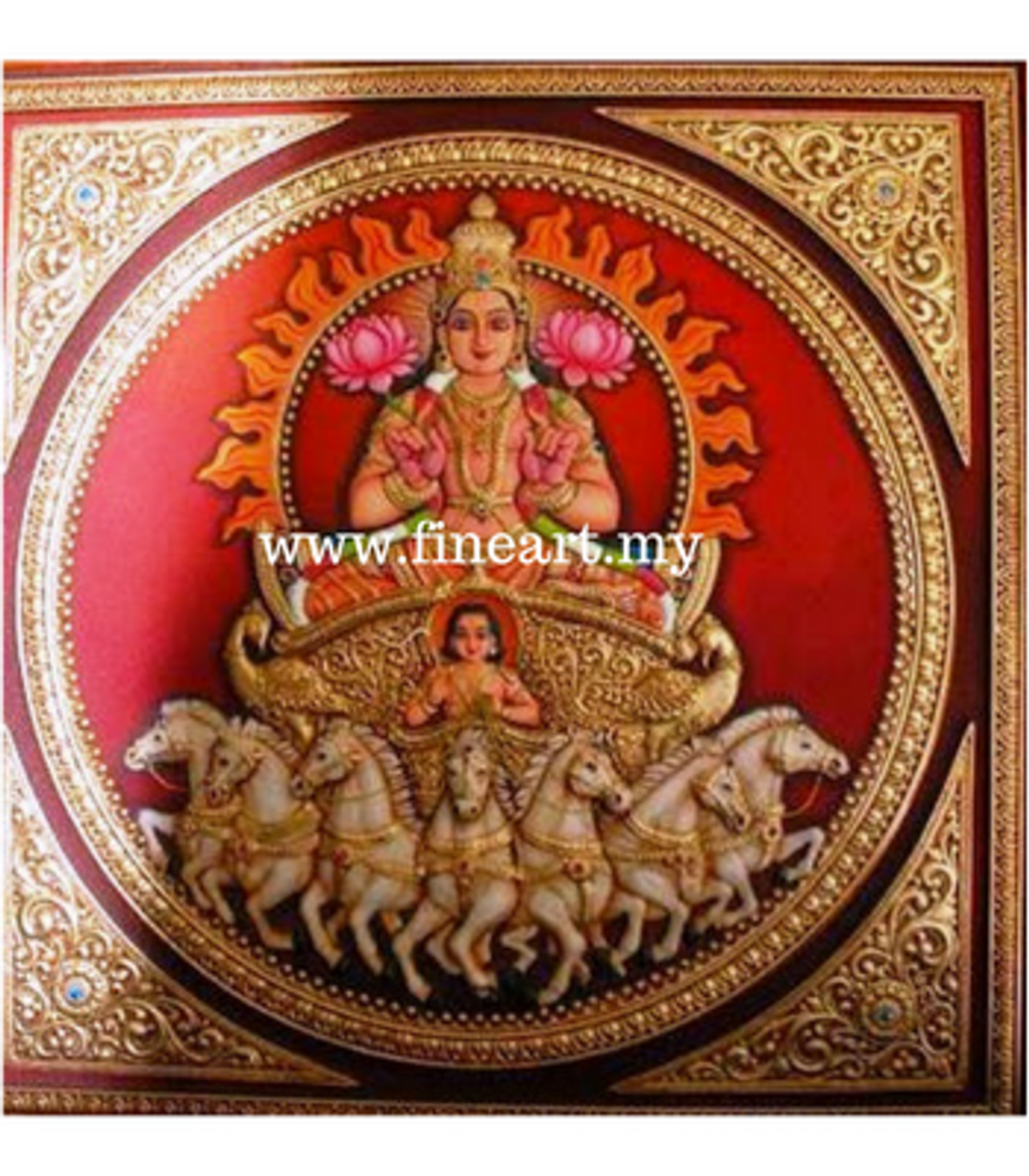 TFG1294 Surya Bhagavan – Tanjore Fineart Gallery