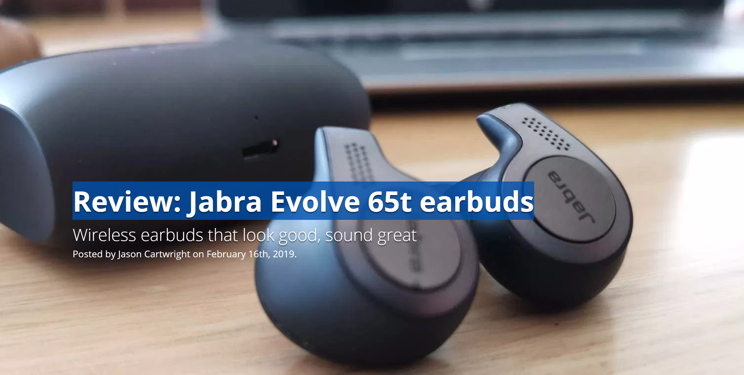 Review: Jabra Evolve 65t earbuds
