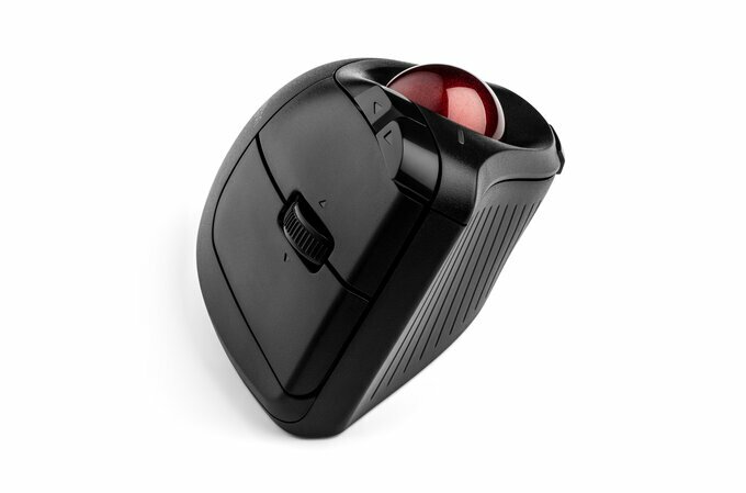 Kensington】Pro Fit® Ergo Vertical Wireless Trackball - Black