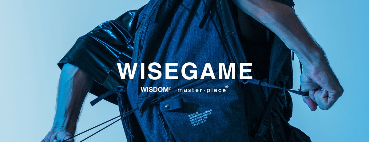 " NEW ARRIVAL "｜WISDOM® X master-piece® 2021 AW "WISEGAME" COLLABORATION