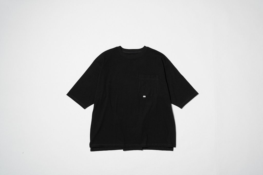 50-1 SLOW DRY POCKET TEE(BLACK)