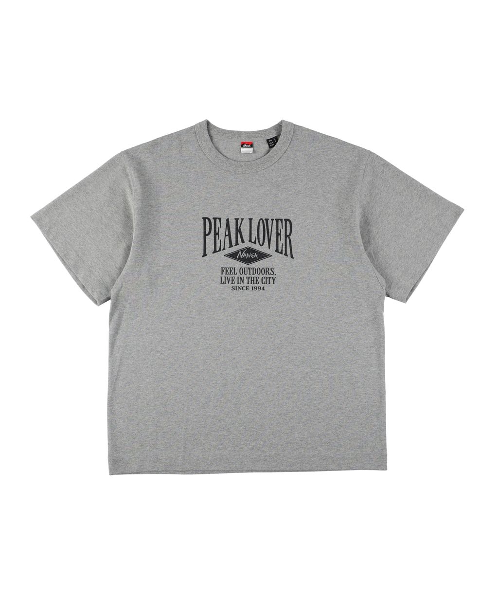 ECO HYBRID PEAK LOVER TEE_L.GRY