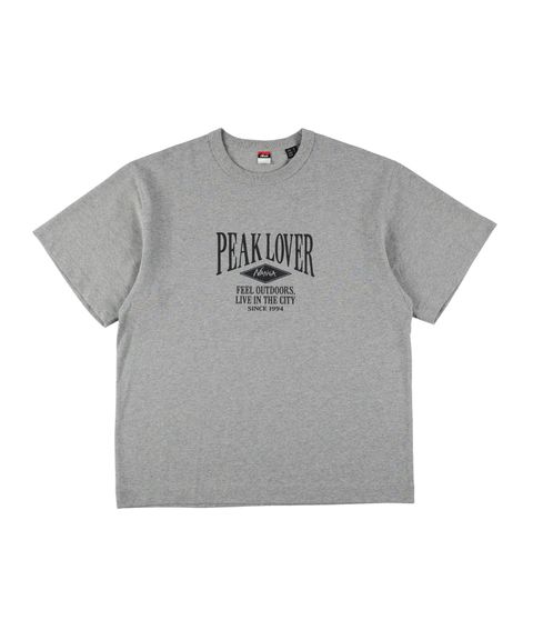 ECO HYBRID PEAK LOVER TEE_L.GRY