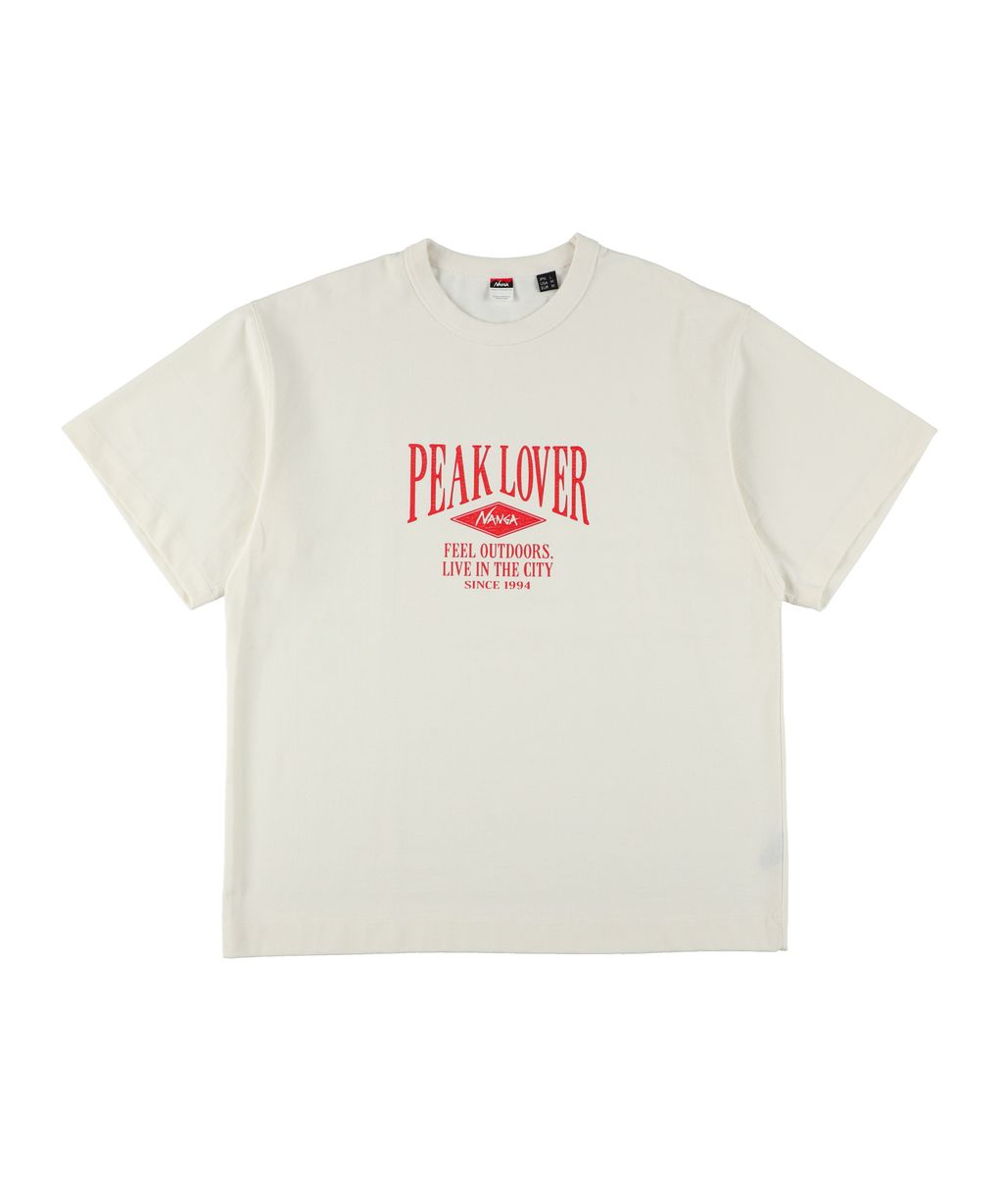 ECO HYBRID PEAK LOVER TEE_WHT