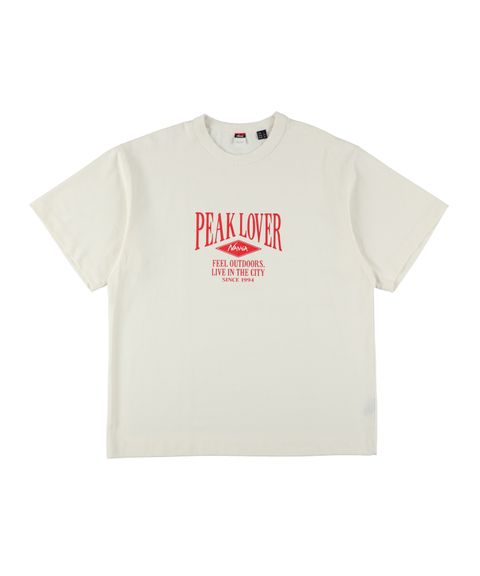 ECO HYBRID PEAK LOVER TEE_WHT