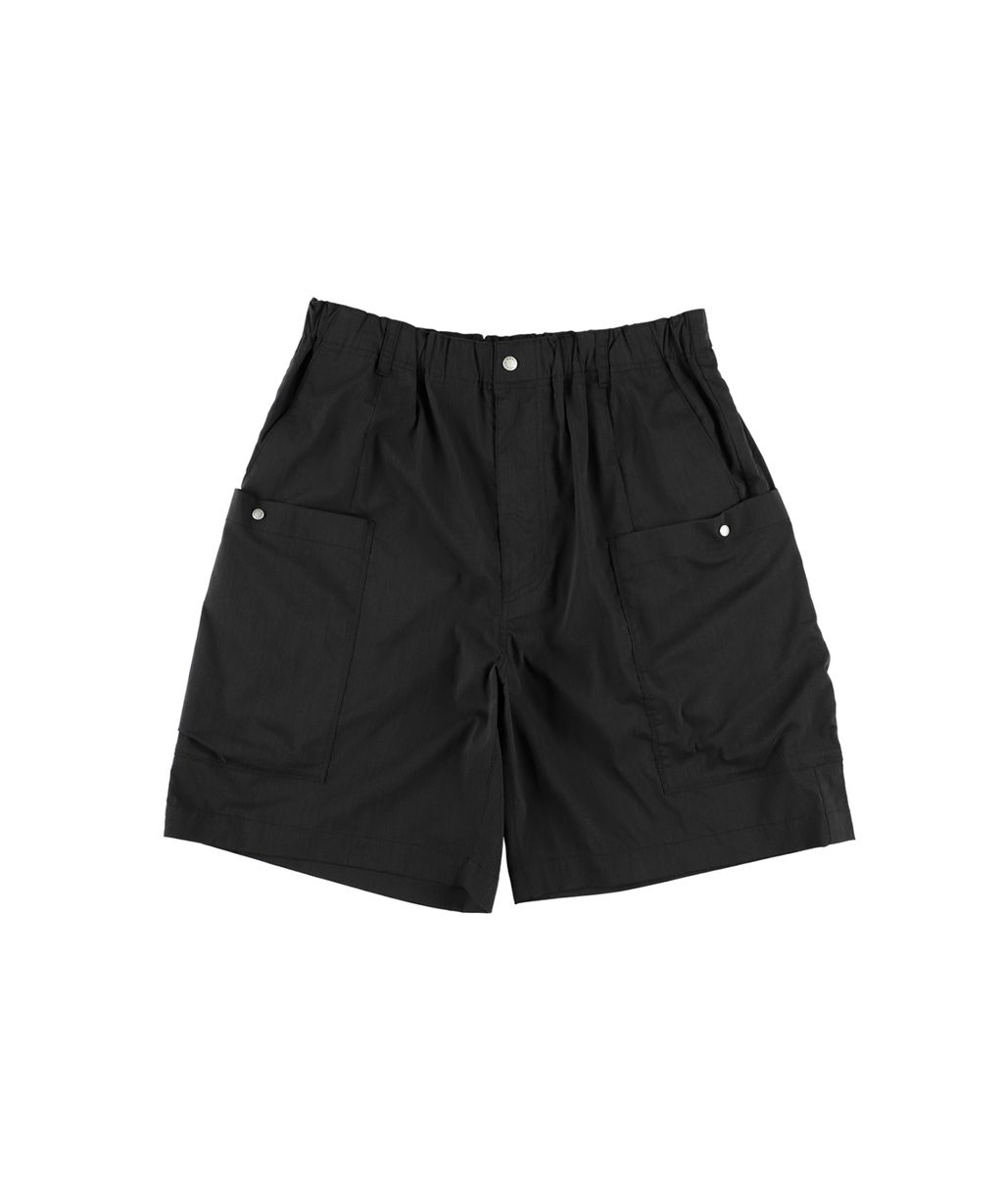 HINOC RIPSTOP CARGO SHORTS_BLK