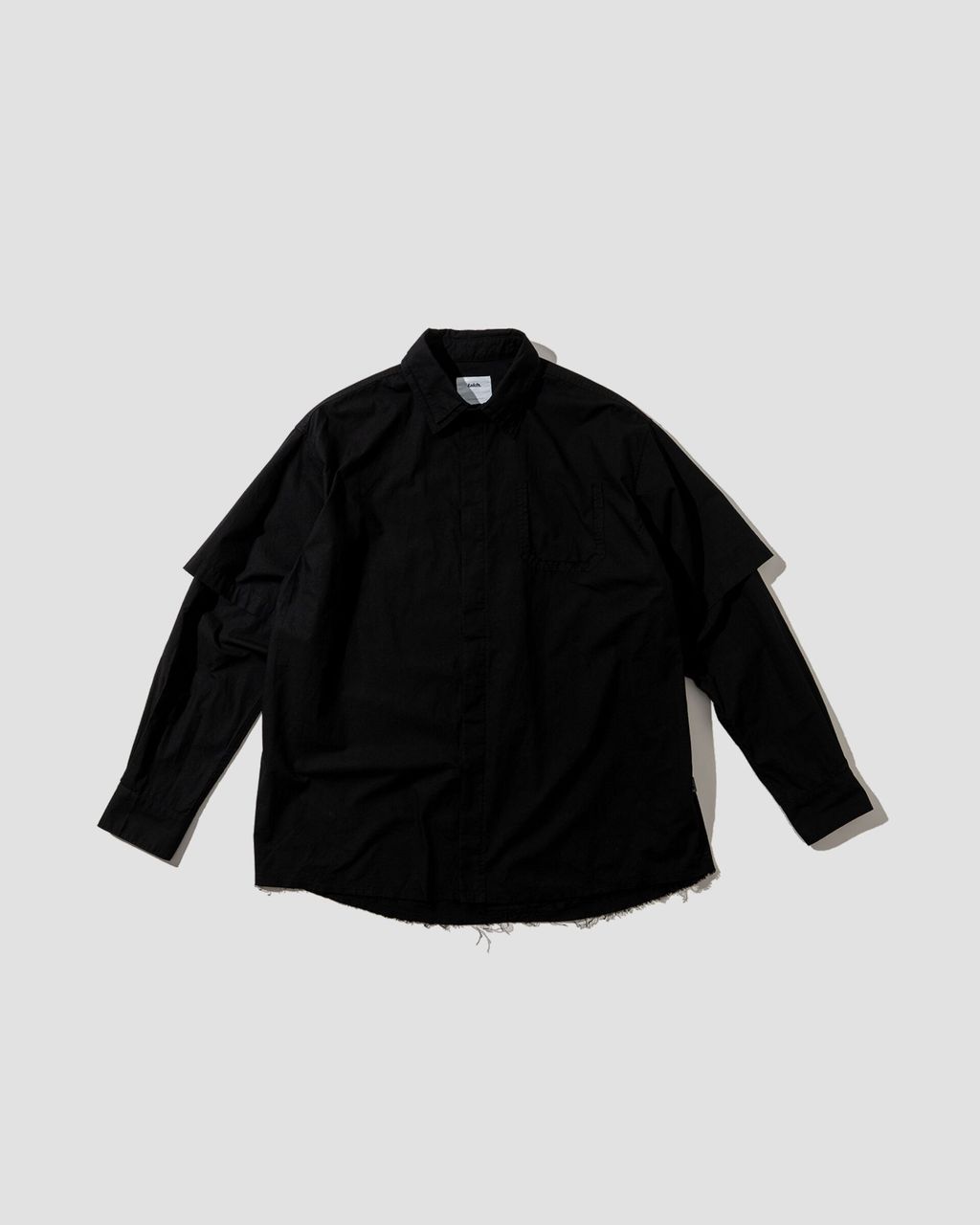 Double-Sleeve Striped Shirt_1