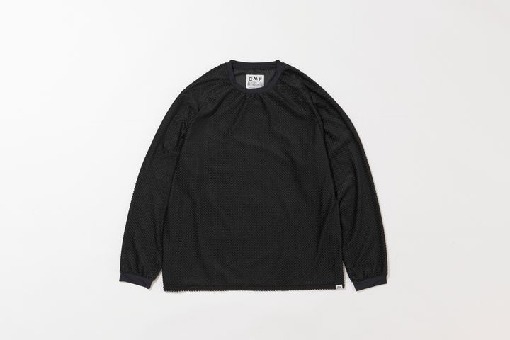 30-1 OCTA TEE LS(BLACK)