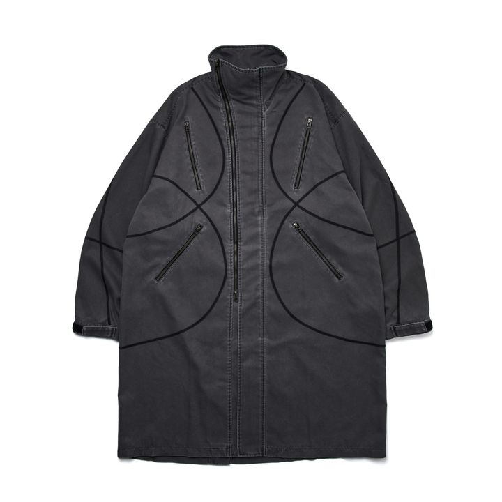 WISDOM® 2022 AW “X·VII” COLLECTION | WSDM Pigment Dyed Coat 長版外套WA22-1O04-01